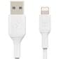 Belkin BoostCharge 10 Ft USB-A to Lightning Cable in White, , large