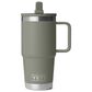 YETI Rambler 20 Oz Travel Mug with Color-Matched Straw Lid in Pampa Green, , large