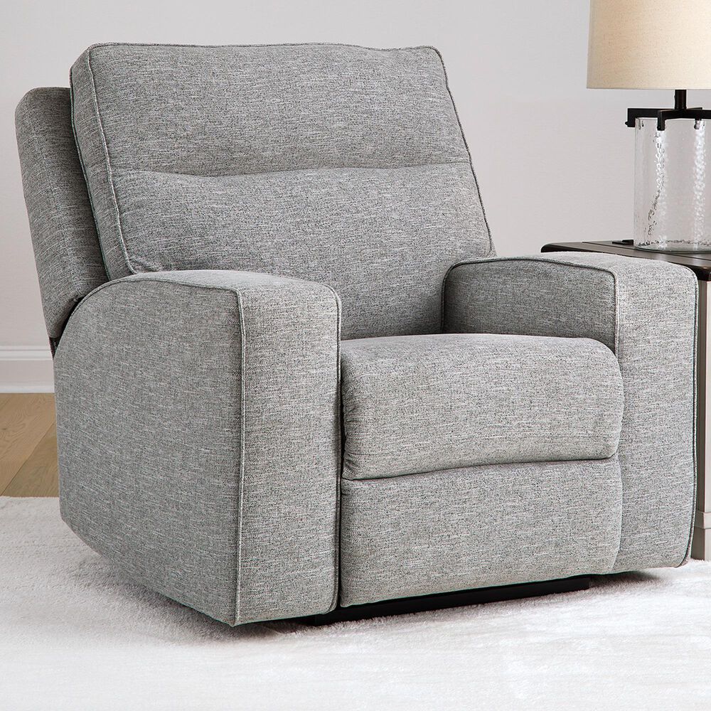 Ashley Biscoe Power Recliner in Pewter, , large