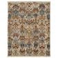 Feizy Leylan 5"6" x 8"6" Ivory and Multicolor Area Rug, , large