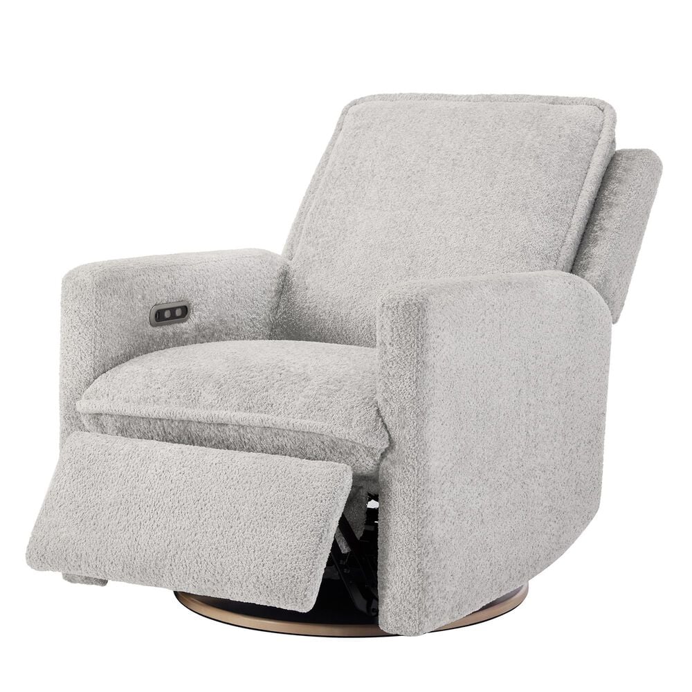 Other Ayden Swivel Glider Power Recliner in Light Gray, , large