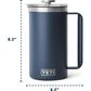 YETI Rambler 34 Oz French Press in Big Sky Blue, , large