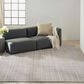 Nourison Architectura Grey 8"6" x 11"6" Area Rug, , large
