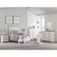 Ashley Linnocreek 5-Piece Twin Bedroom Set in White and Warm Brown, , large