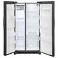 Frigidaire 25.6 Cu. Ft. Standard Depth Side-by-Side Refrigerator in Black Stainless Steel, , large