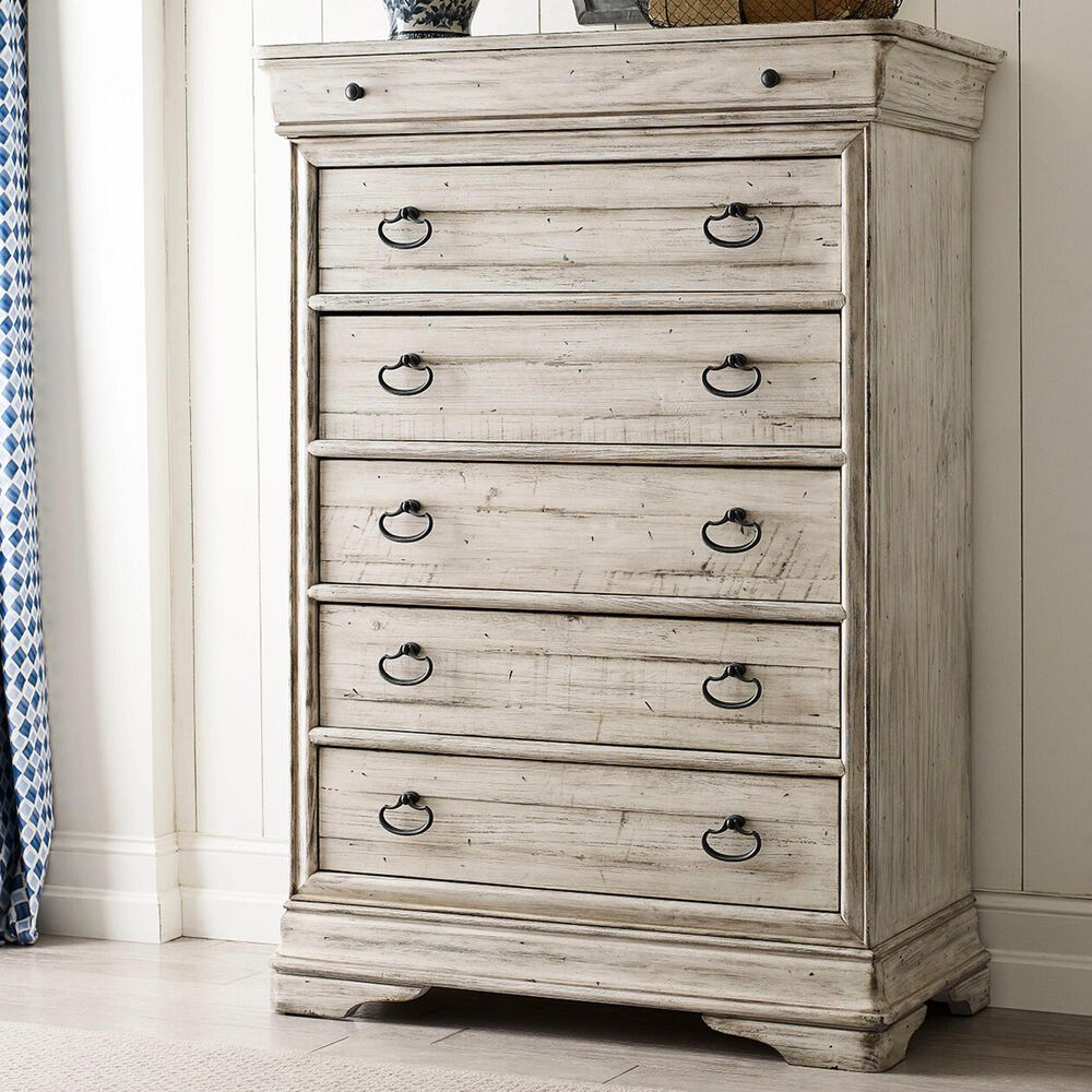 Kincaid Selwyn Prospect 6-Drawer Chest in Cottage White, , large