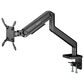 Manhattan Mechanical Spring Single Monitor Desk Mount in Black, , large