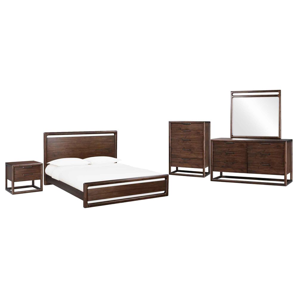 Urban Home Sol 5-Piece King Bedroom Set in Brown Spice, , large