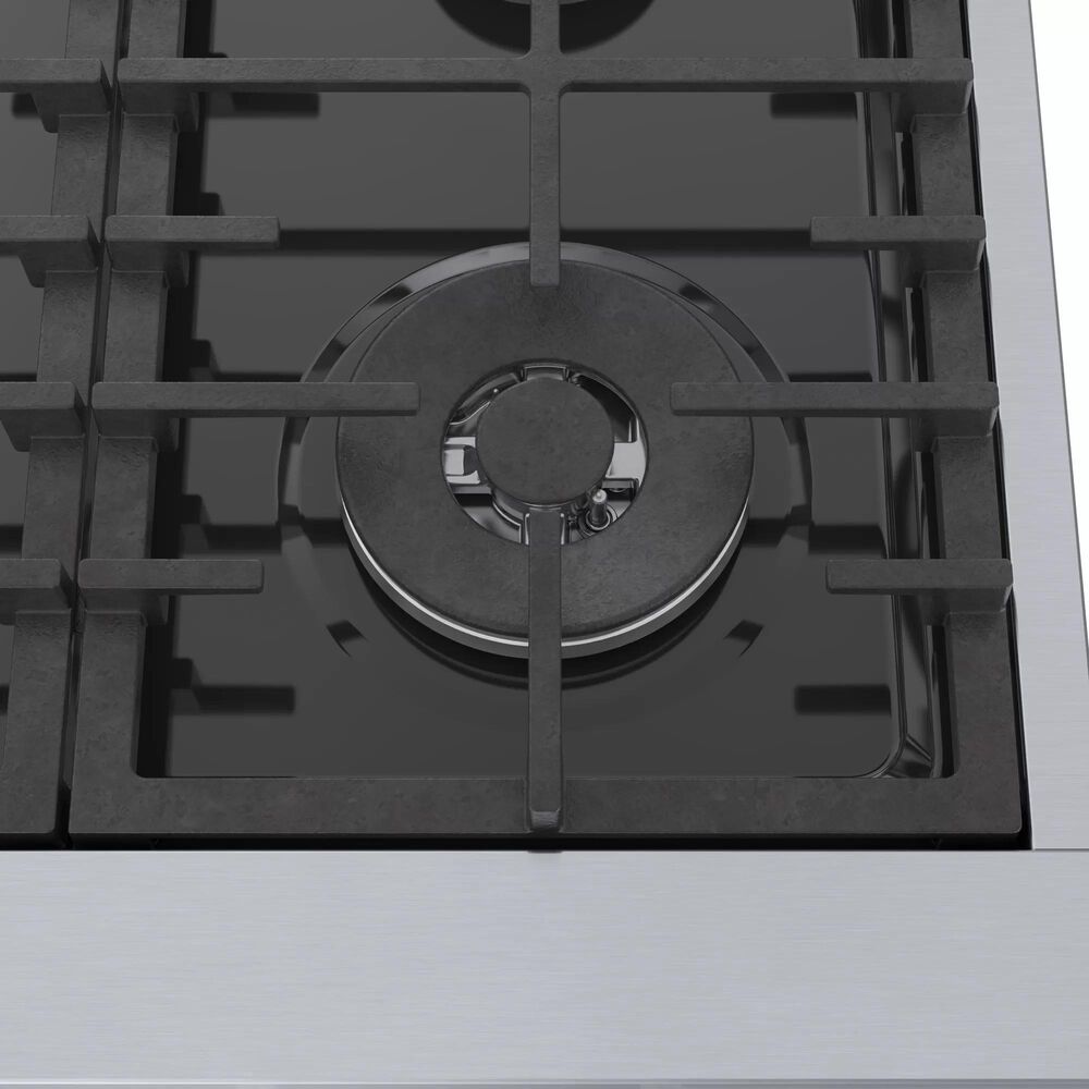 Bosch 36" Gas Cooktop with 6 Burners in Stainless Steel Shop NFM