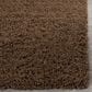 Safavieh Athens Shag SGA119A-3 3" x 5" Brown Area Rug, , large