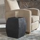 Uttermost Grove Accent Stool in Rustic Black, , large