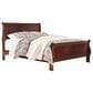 Ashley Alisdair Queen Sleigh Bed in Dark Brown, , large