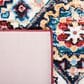 Safavieh Riviera 2"2" x 9" Red and Blue Runner, , large