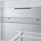 Samsung Bespoke Bespoke 29 Cu. Ft. French Door Refrigerator - Charcoal Glass Top and Family Hub Panels with Matte Black Steel Middle and Bottom Panels Included, , large