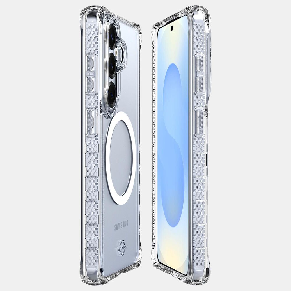 ITSkins Hybrid_R Clear MagSafe Case for Samsung Galaxy S26 Ultra - Clear, , large