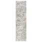 Surya Dresden DRE-2320 White, Medium Gray, Light Slate, Gray, Denim and Mustard 2"7" x 10" Runner, , large