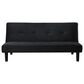 Pacific Landing Stanford Push Back Convertible Sofa Bed in Black, , large