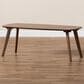 Baxton Studio Dahlia Coffee Table in Walnut Brown, , large