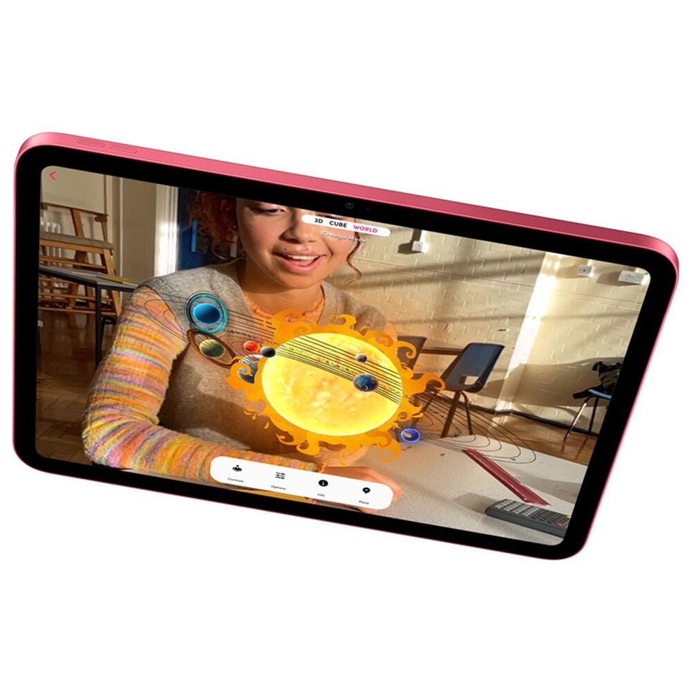 Apple iPad 11-Inch A16 Chip with Wi-Fi + Cellular - 128GB in Pink and 2-Year AppleCare+, , large
