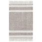 Surya Primrose PRM-2301 8" x 10" Light Grey, Taupe, Sage, Ivory, Beige and Charcoal Area Rug, , large