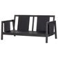HOMLUX 4-Pieces Outdoor Conversation Set in White and Black, , large