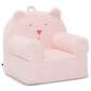 Delta Children Sherpa Bear Chair in Blush Pink, , large