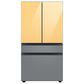 Samsung Bespoke 4-Door French Door Refrigerator Top Panel in Sunrise Yellow Glass, , large