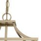 Hunter Laurel Ridge 12" 4-Light Lantern Pendant in Alturas Gold, , large