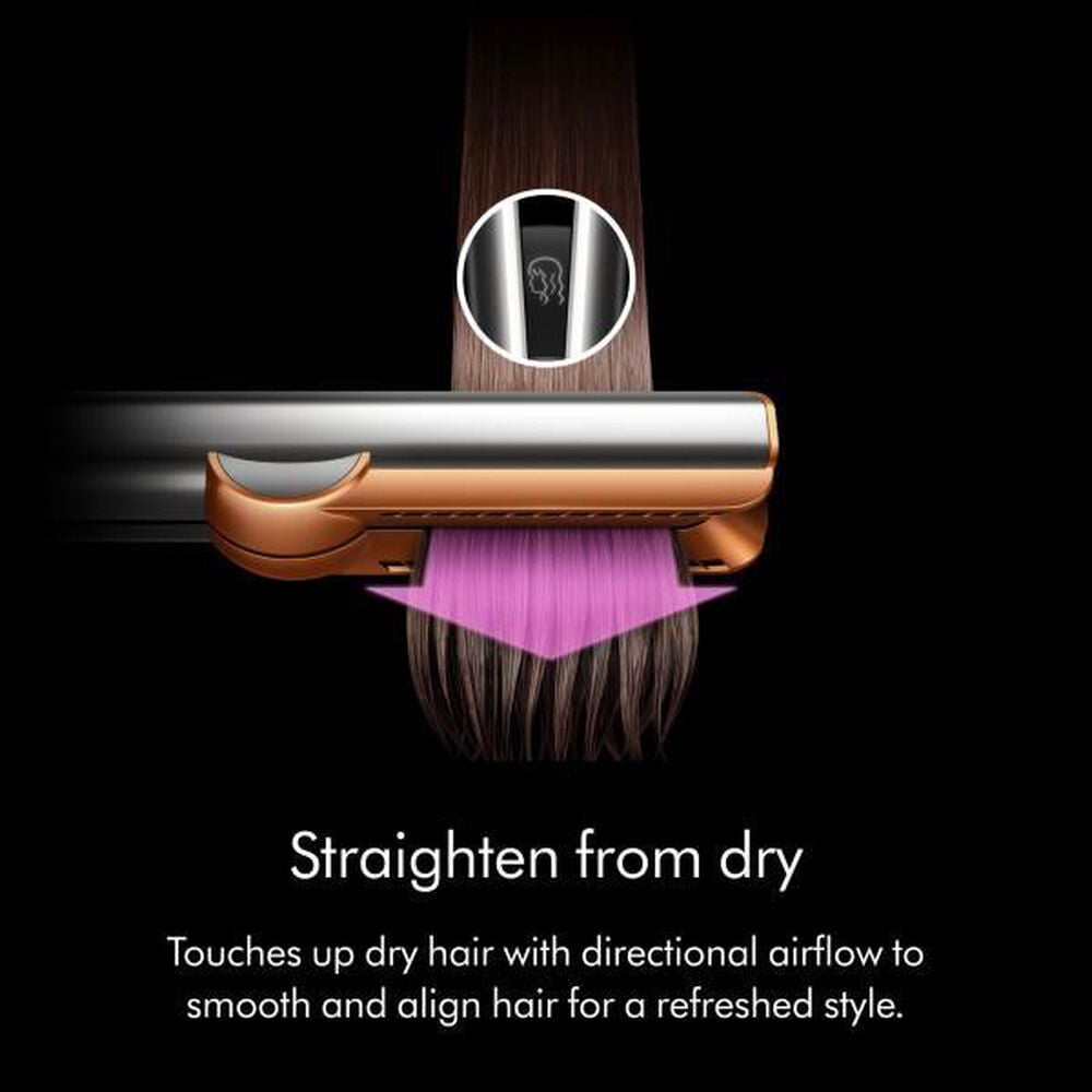Dyson Special Edition Airstrait Hair Dryer and Straightener in Amber Silk, , large