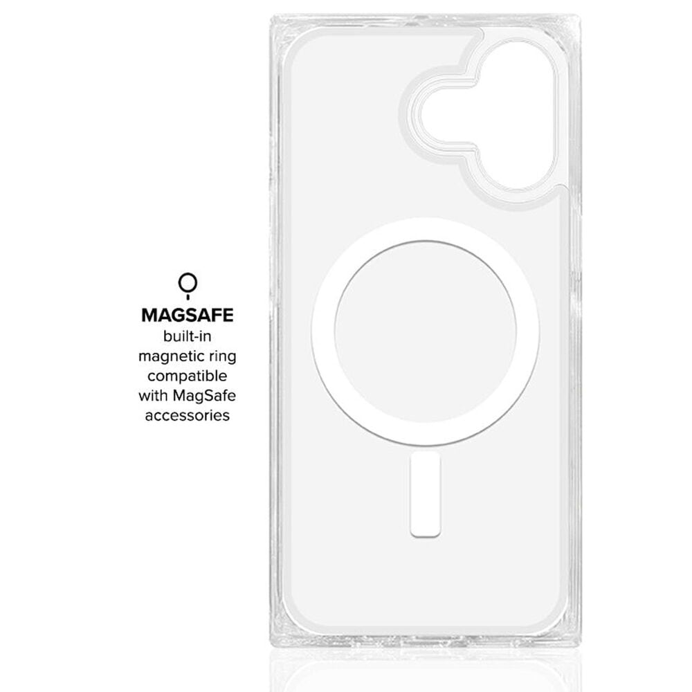 Case-Mate Square MagSafe Case for iPhone 17 in Blonde Tortoise Shell, , large