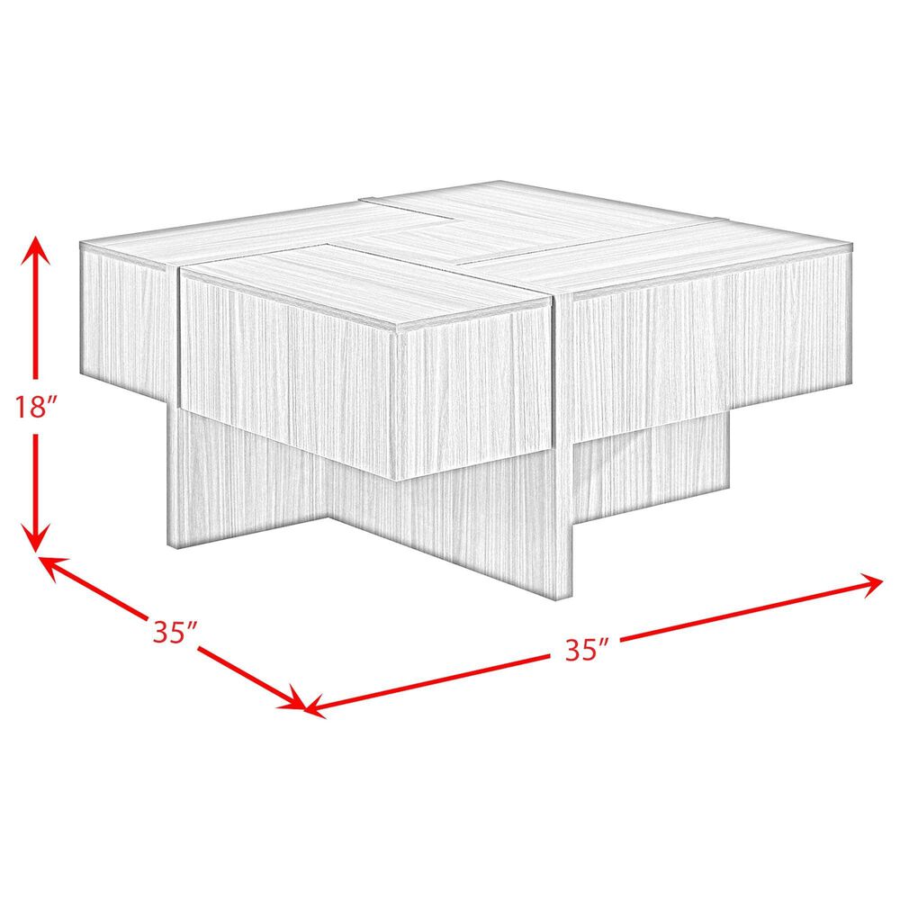 Mayberry Hill Martina Coffee Table in Grey, , large