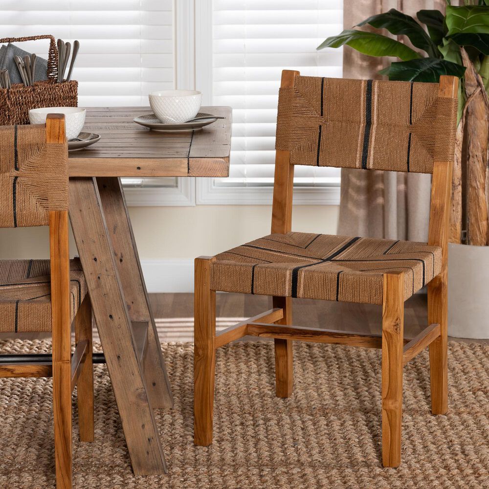 Baxton Studio Prita Side Chair in Natural, , large