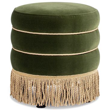 Jennifer Taylor Home Edward Pouf in Olive Green, , large