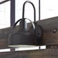 Signature Design by Ashley Drystan King Panel Headboard in Rustic Brown, , large