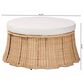 bali & pari Ying Large Round Ottoman in Neutral, , large