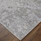Feizy Micah 6"7" x 9"6" Silver and Gray Area Rug, , large