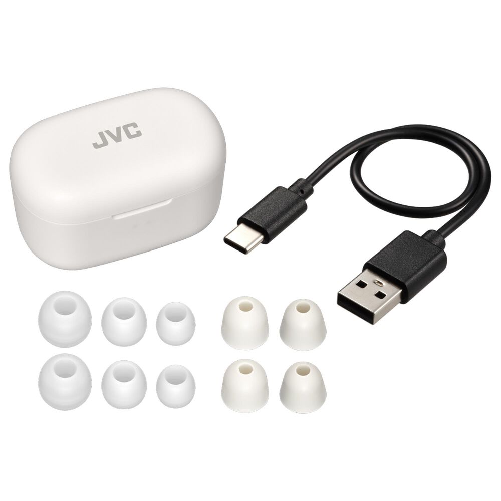 JVC Marshmallow True Wireless Earbuds with Noise Cancelling in White, , large