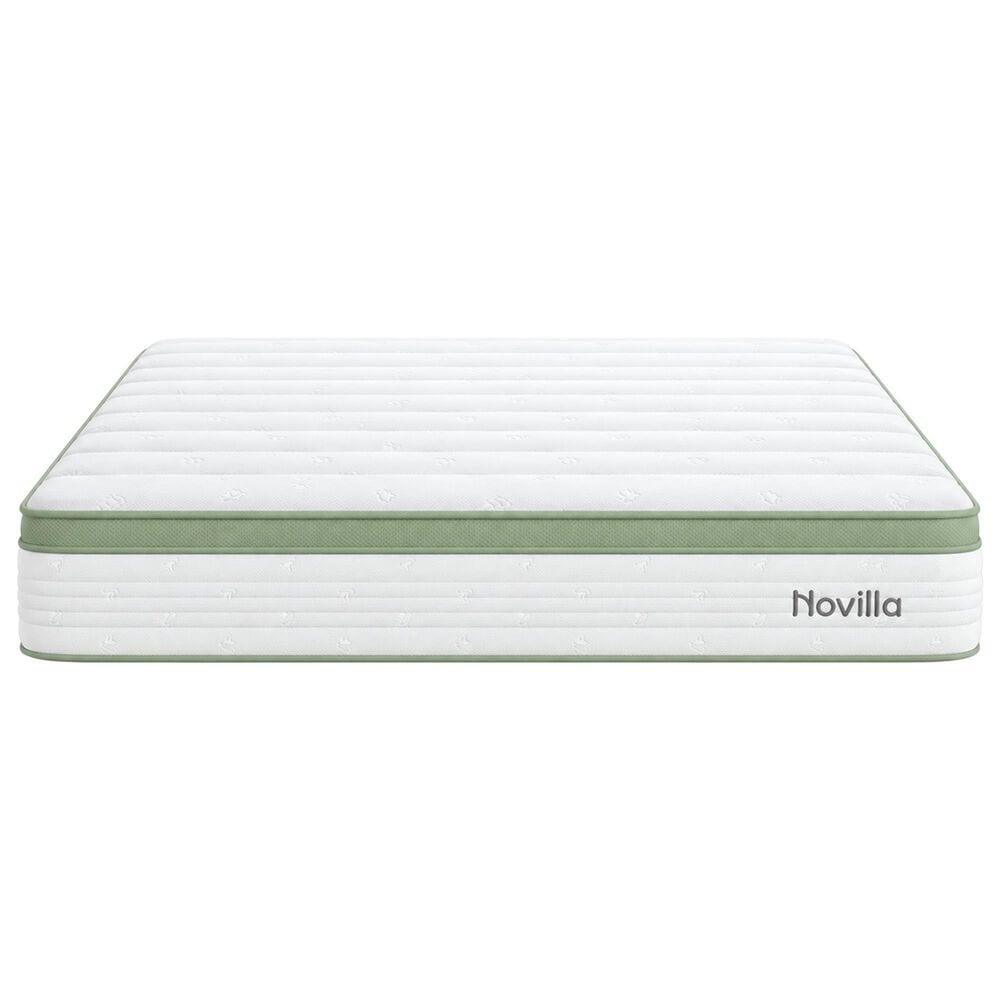 Novilla Grove 12" Medium Hybrid King Mattress in a Box, , large