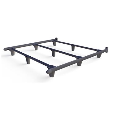 Knickerbocker Bed Company Embrace King Gray Bed Frame, , large