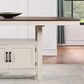Steve Silver Hyland Counter Table with 20" Leaf in Milk and Honey - Table Only, , large