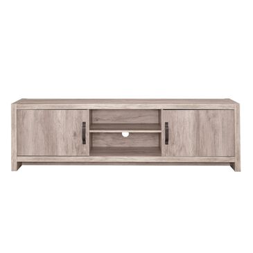 Pacific Landing 71" TV Console in Gray Driftwood, , large