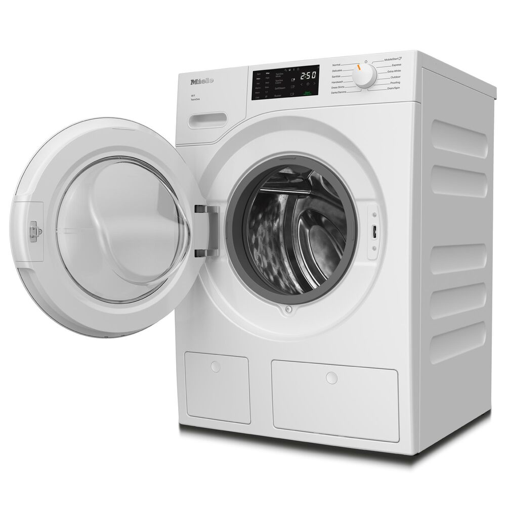 Miele 2.3 Cu. Ft. Front Load Washer in Lotus White, , large