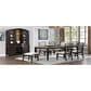 Davis International Blackberry Farm Dining Set in Black and Brown, , large