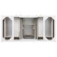 James Martin Vanities Chicago 48" Single Bathroom Vanity in Glossy White with 3 cm Eternal Jasmine Pearl Quartz Top and Rectangular Sink, , large