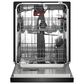 KitchenAid 24" Third Level Jet Rack Dishwasher with 40+ Total Wash Jets and Pocket Handle in Black Ore, , large