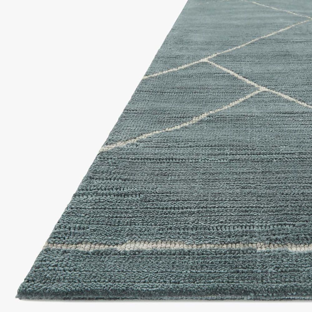 Magnolia Home Logan 5&#39; x 7&#39;6&quot; Slate and White Area Rug, , large
