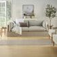 Nourison Courtyard Ivory and Silver 2"2" x 8" Indoor/Outdoor Runner, , large
