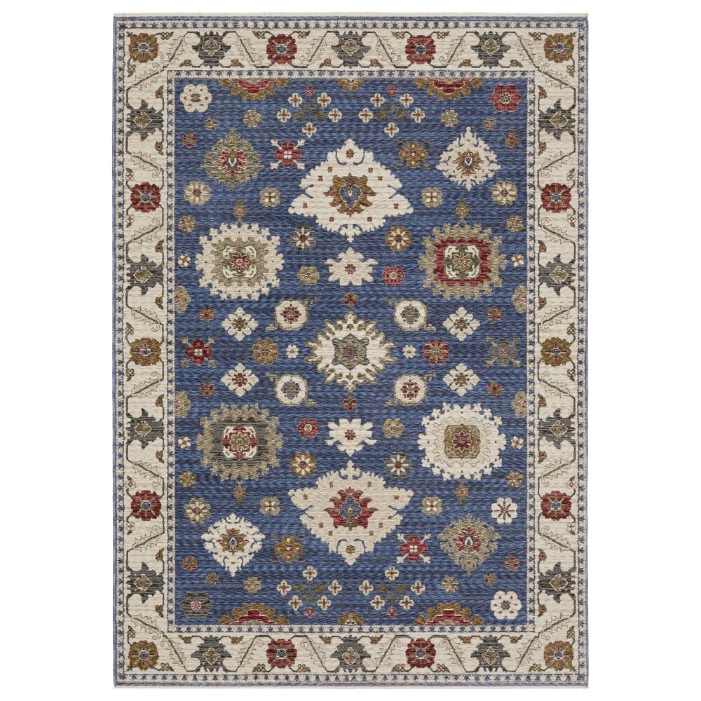 Oriental Weavers Hastings HA06Z Blue 5'3" x 7'6" Area Rug, , large