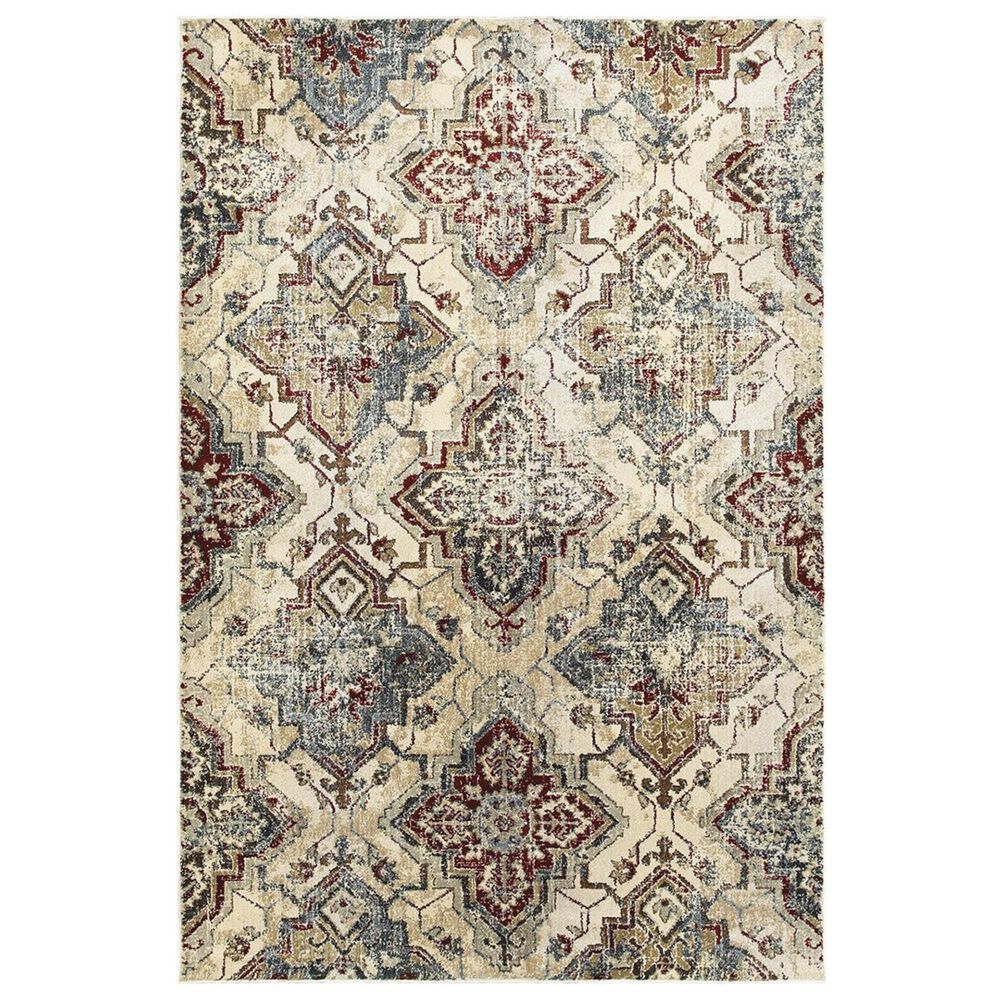Oriental Weavers Empire 30J 9"10" x 12"10" Ivory and Gold Area Rug, , large