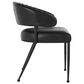 Classic Home Umbria Side Chair in Jet Black, , large